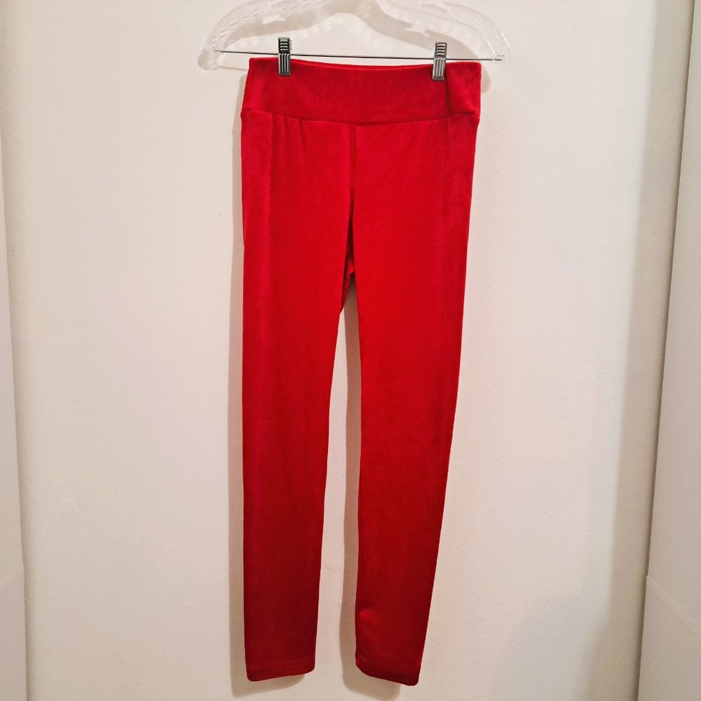 NO Boundaries Juniors Stretch Legging Red Color Size M(7-9)